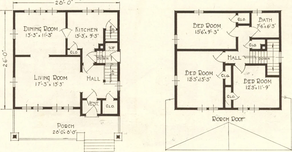 An illustration from Lewis homes: homes of character, 1922, leaf 73