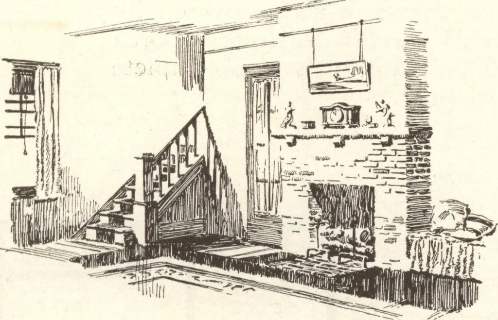 An illustration from Lewis homes: homes of character, 1922, leaf 76