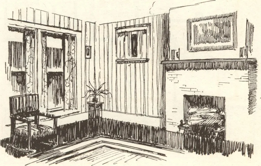 An illustration from Lewis homes: homes of character, 1922, leaf 79