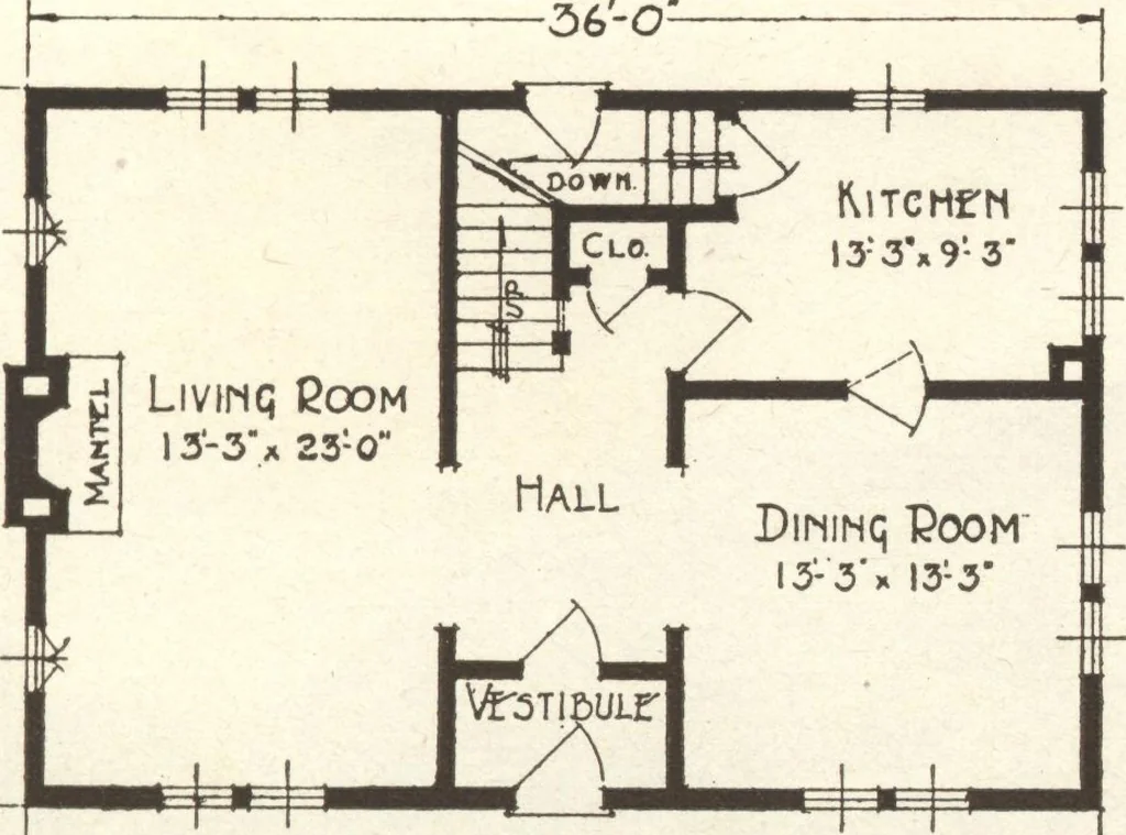 An illustration from Lewis homes: homes of character, 1922, leaf 80