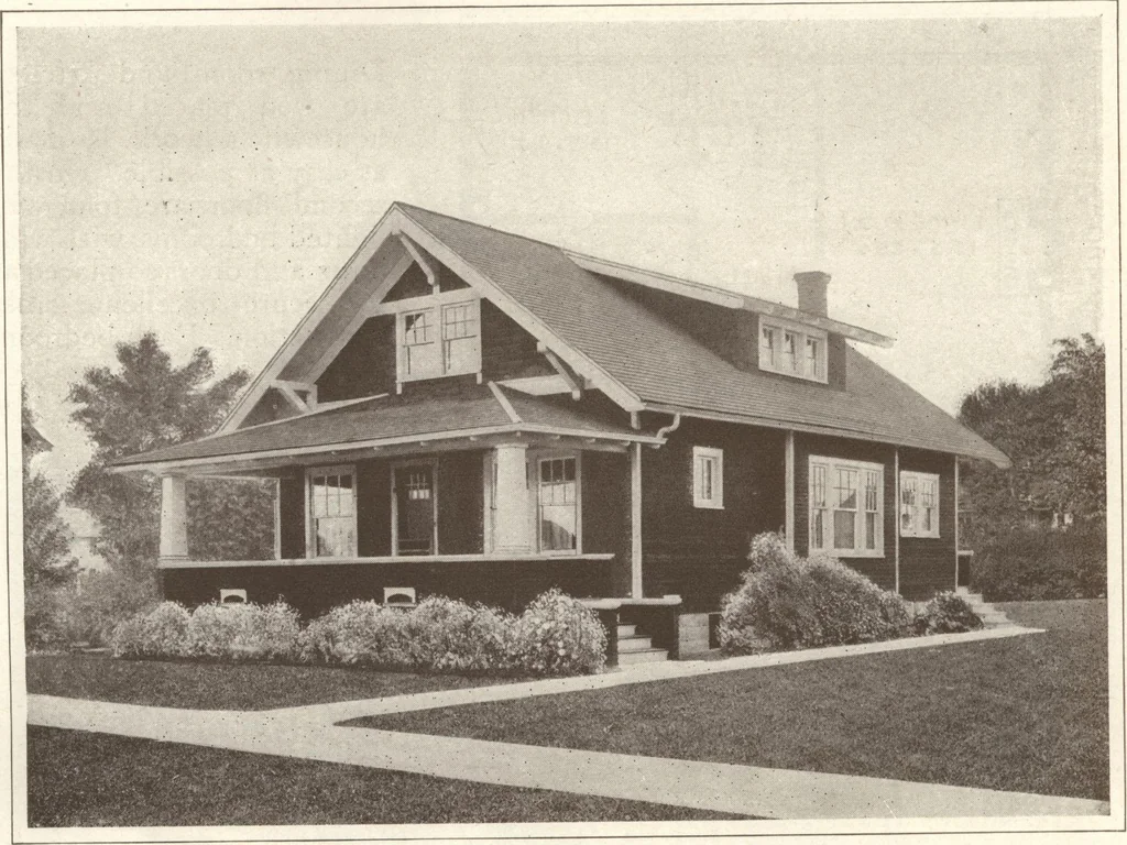 An illustration from Lewis homes: homes of character, 1922, leaf 81