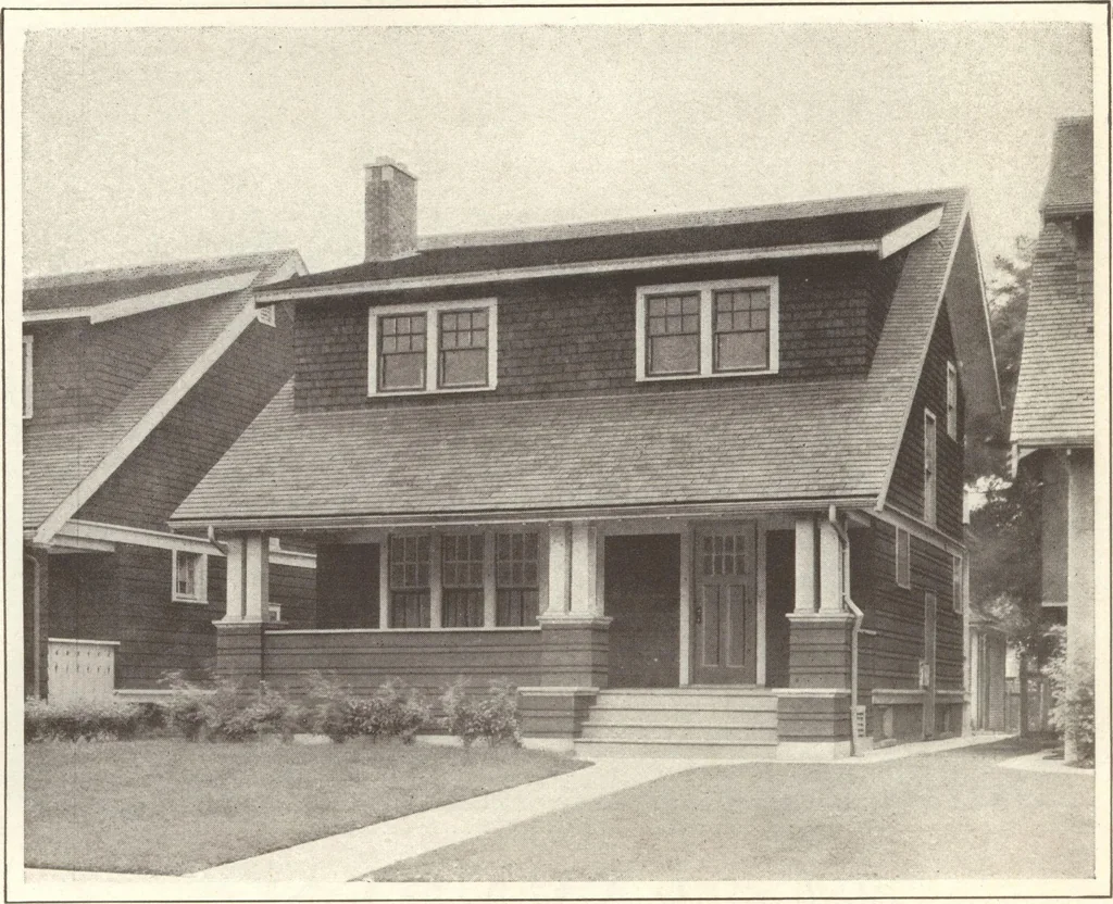 An illustration from Lewis homes: homes of character, 1922, leaf 83