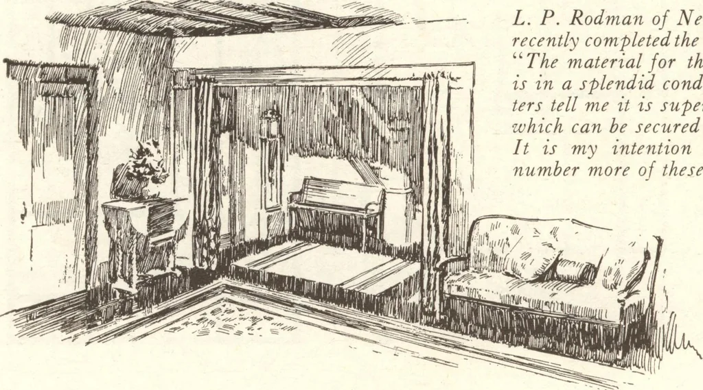 An illustration from Lewis homes: homes of character, 1922, leaf 83