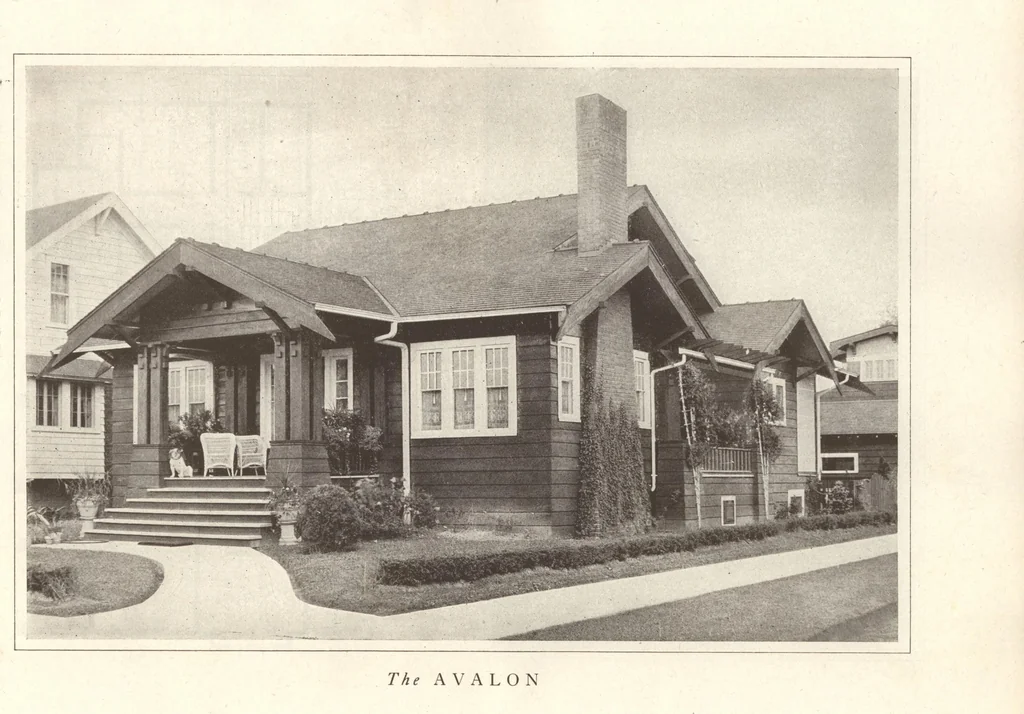 An illustration from Lewis homes: homes of character, 1922, leaf 87