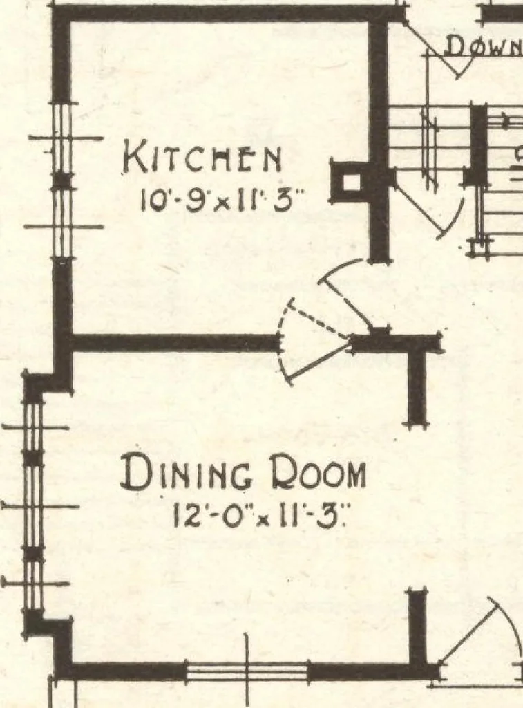 An illustration from Lewis homes: homes of character, 1922, leaf 89