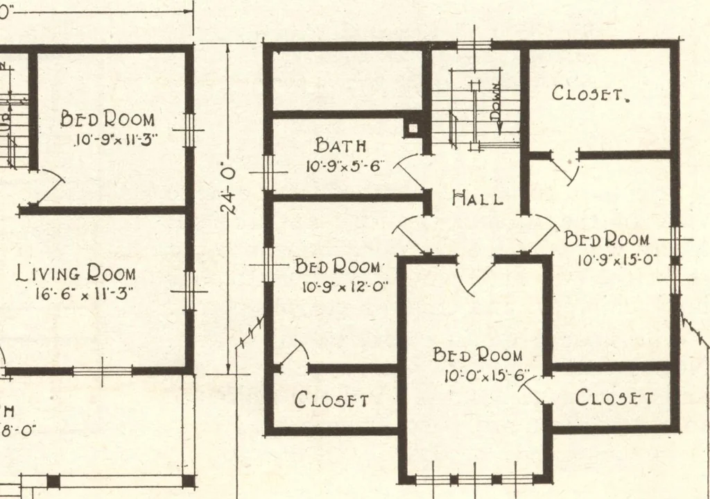 An illustration from Lewis homes: homes of character, 1922, leaf 89