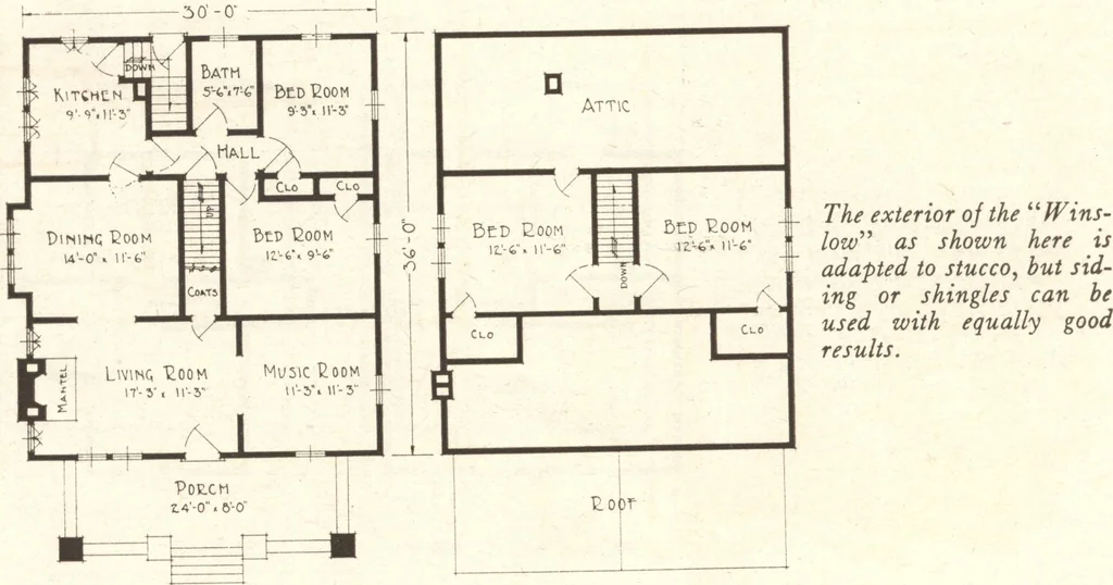 An illustration from Lewis homes: homes of character, 1922, leaf 93