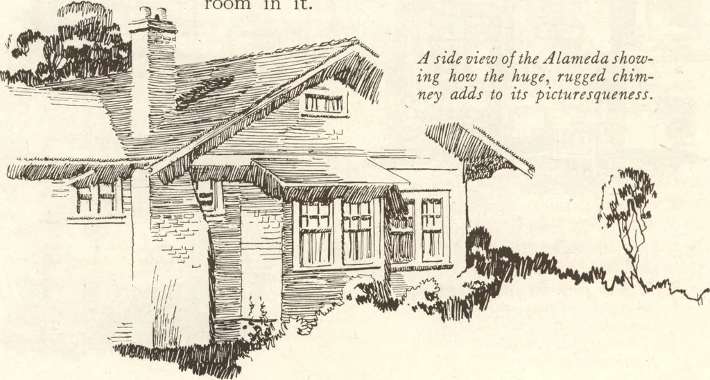 An illustration from Lewis homes: homes of character, 1922, leaf 99