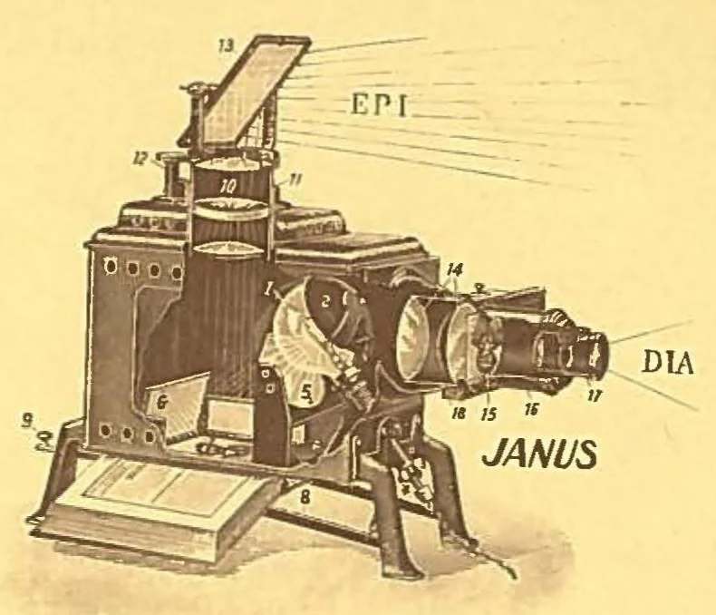 An illustration from Janus-Epidiaskop. Eine Quelle der Unterhaltung, 1910, leaf 11