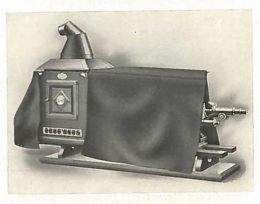 An illustration from Bericht über Liesegangs Universal-Projektions-Apparat, 1913, leaf 10