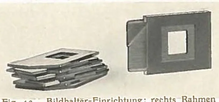 An illustration from Bericht über Liesegangs Universal-Projektions-Apparat, 1913, leaf 12