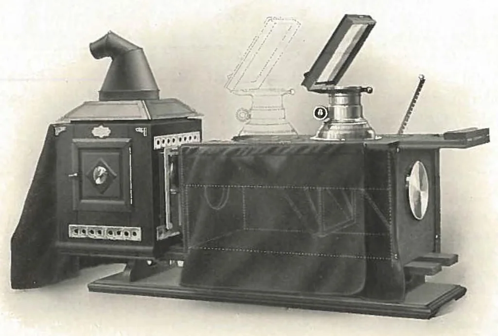 An illustration from Bericht über Liesegangs Universal-Projektions-Apparat, 1913, leaf 20