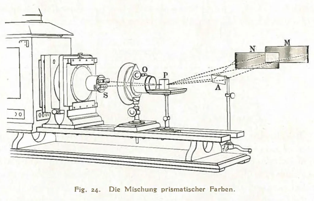 An illustration from Bericht über Liesegangs Universal-Projektions-Apparat, 1913, leaf 24
