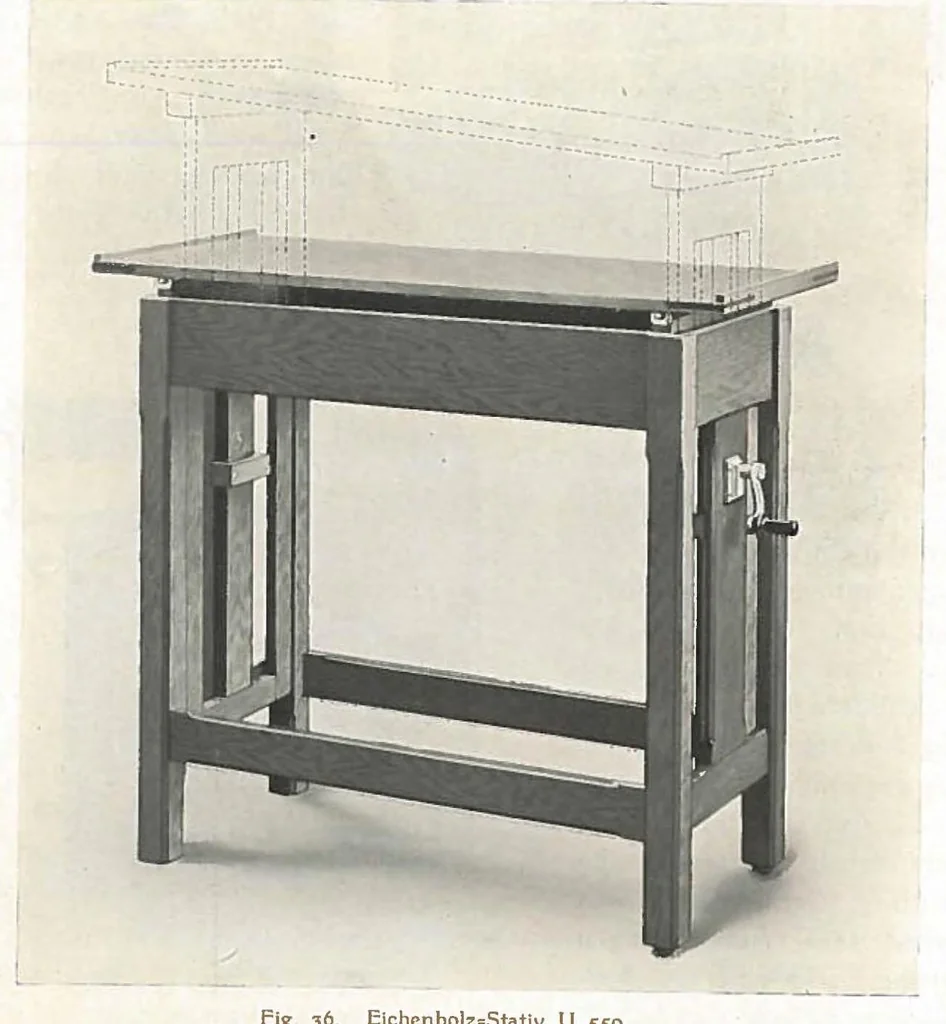 An illustration from Bericht über Liesegangs Universal-Projektions-Apparat, 1913, leaf 32