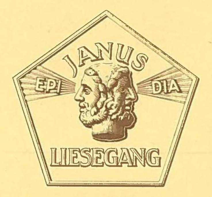 An illustration from Liesegang Janus Epidiaskop, 1910, leaf 1