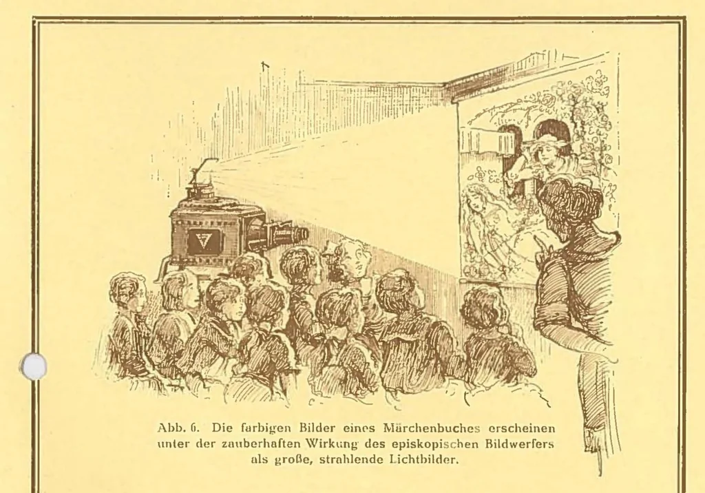 An illustration from Liesegang Janus Epidiaskop, 1910, leaf 4
