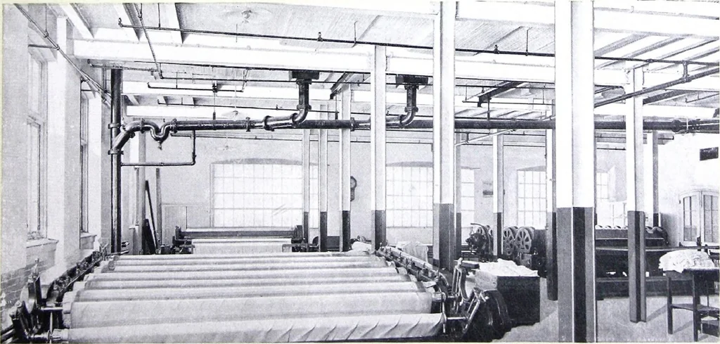 An illustration from Lighting Industrial Interiors, 1920, leaf 10