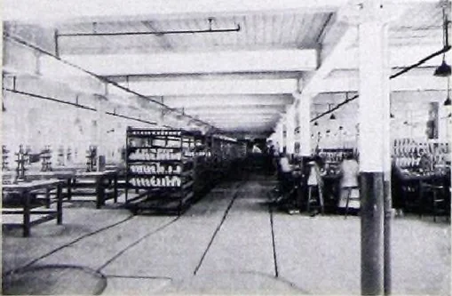 An illustration from Lighting Industrial Interiors, 1920, leaf 12