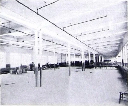 An illustration from Lighting Industrial Interiors, 1920, leaf 12