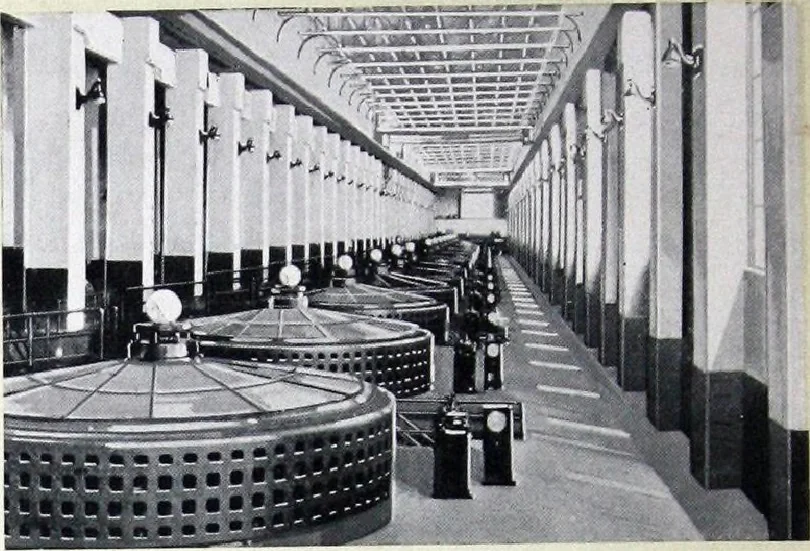An illustration from Lighting Industrial Interiors, 1920, leaf 5