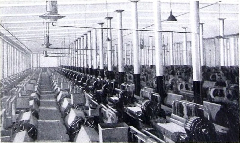 An illustration from Lighting Industrial Interiors, 1920, leaf 8