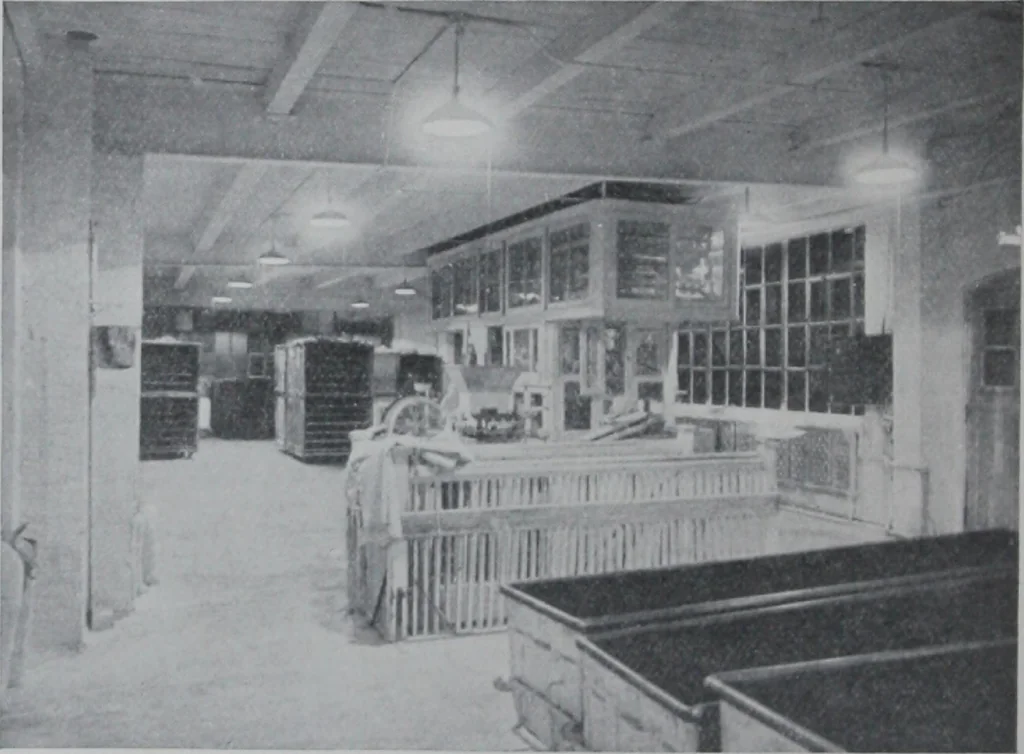An illustration from Lighting of the food industries / Information compiled by W.H. Rademacher., 1922, leaf 19