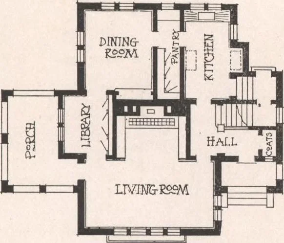 An illustration from Minneapolis journal of architecture, vol. III, no. IV, 1912, leaf 10