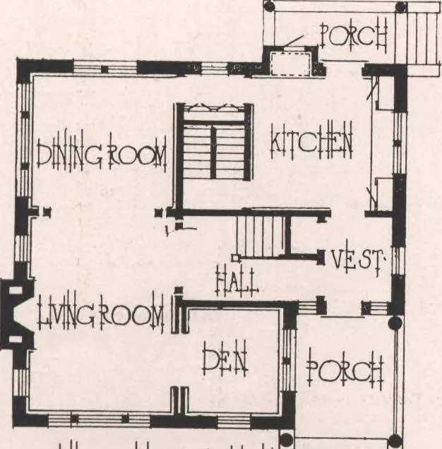 An illustration from Minneapolis journal of architecture, vol. III, no. IV, 1912, leaf 15