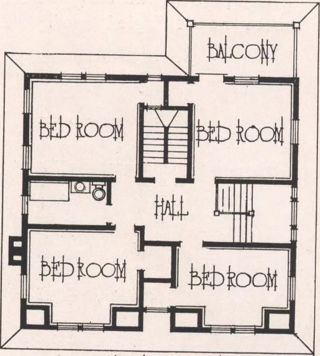 An illustration from Minneapolis journal of architecture, vol. III, no. IV, 1912, leaf 15