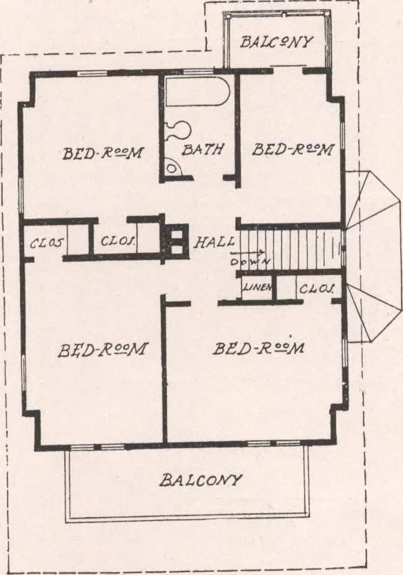 An illustration from Minneapolis journal of architecture, vol. III, no. IV, 1912, leaf 30