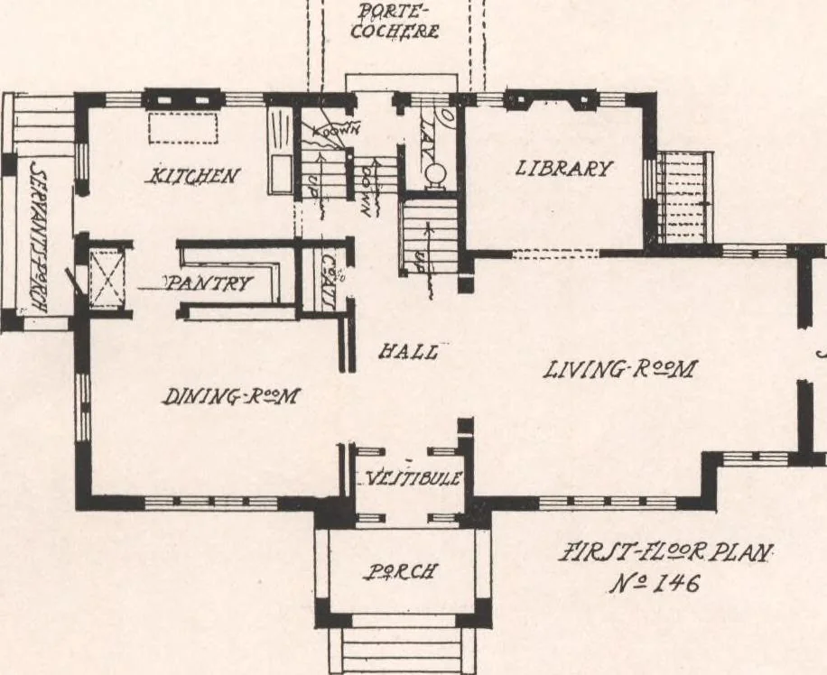 An illustration from Minneapolis journal of architecture, vol. III, no. IV, 1912, leaf 32