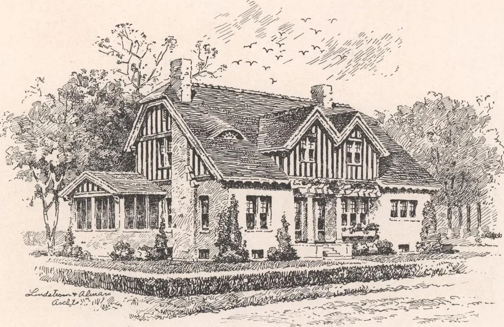 An illustration from Minneapolis journal of architecture, vol. III, no. IV, 1912, leaf 33