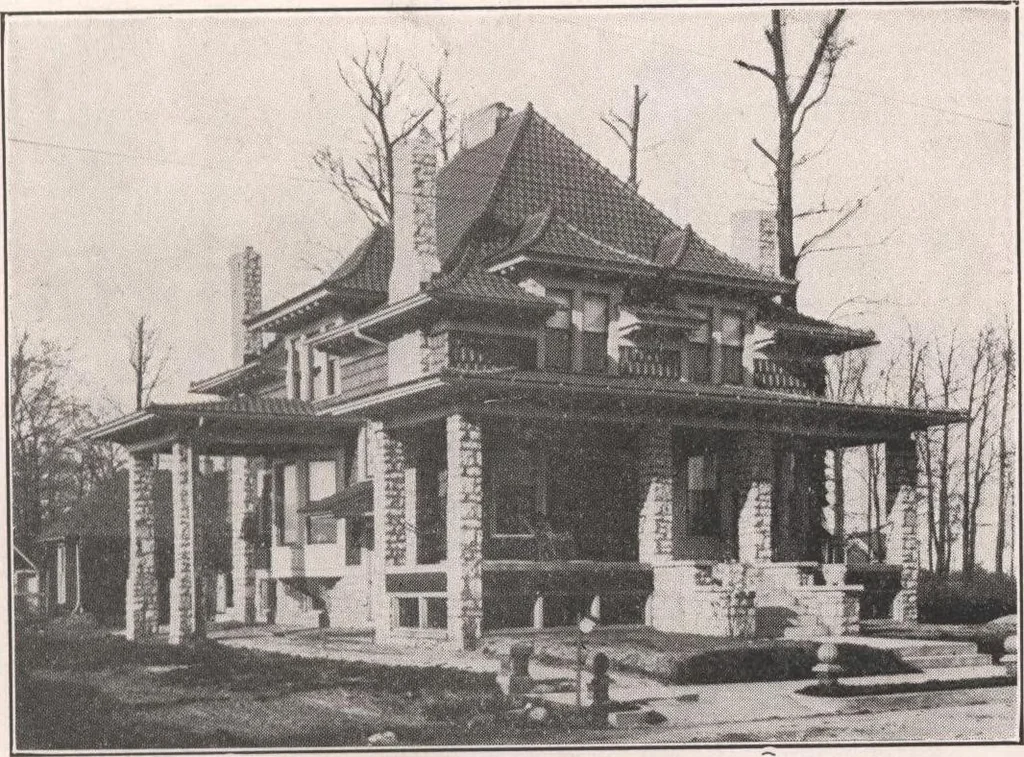 An illustration from Minneapolis journal of architecture, vol. III, no. IV, 1912, leaf 37