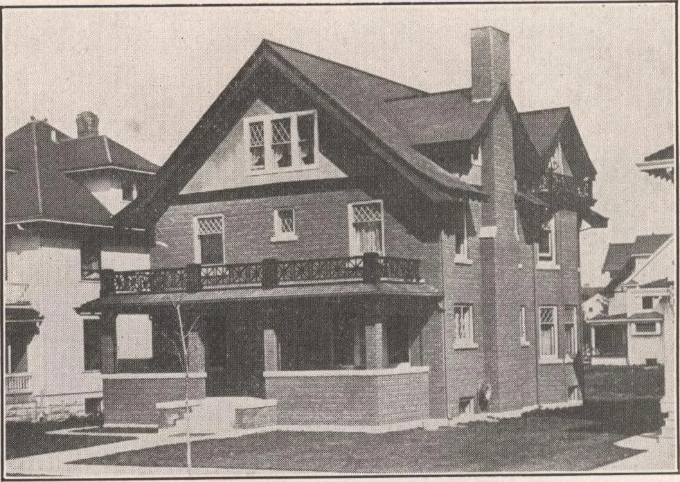 An illustration from Minneapolis journal of architecture, vol. III, no. IV, 1912, leaf 42