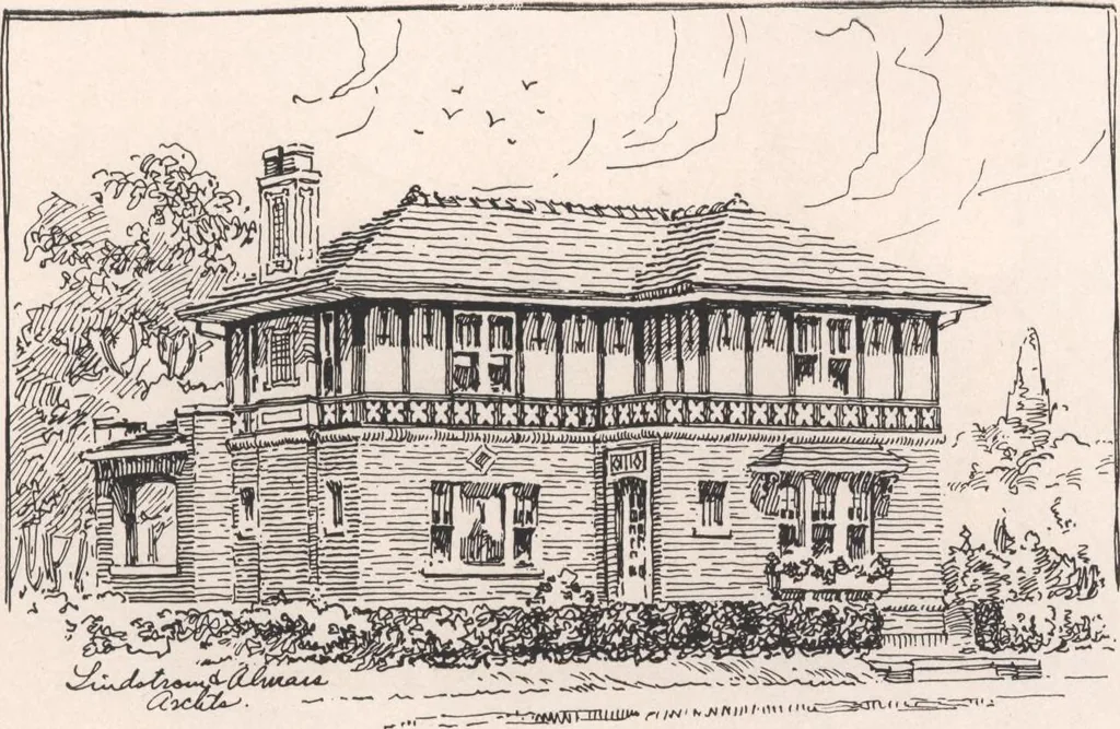 An illustration from Minneapolis journal of architecture, vol. III, no. IV, 1912, leaf 9