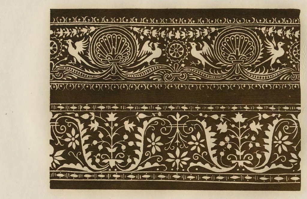An illustration from Livres a dentelles; No. 1, 1887, leaf 22