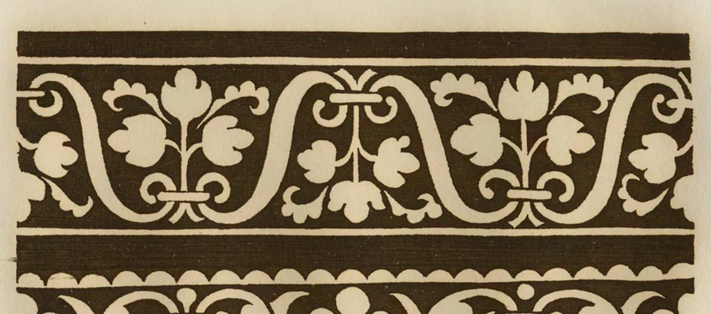 An illustration from Livres a dentelles; No. 1, 1887, leaf 34