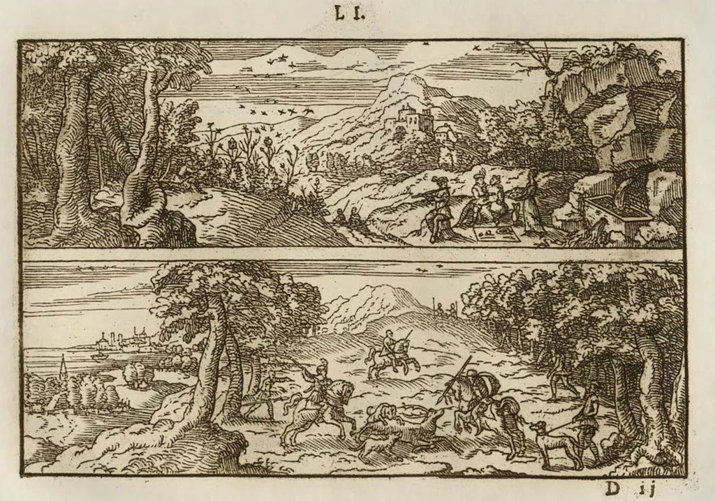 An illustration from Livres a dentelles; No. 3, 1887, leaf 12