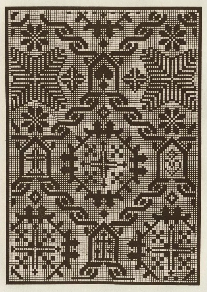 An illustration from Livres a dentelles; No. 5, 1887, leaf 30