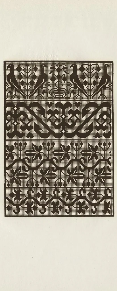 An illustration from Livres a dentelles; No. 5, 1887, leaf 40