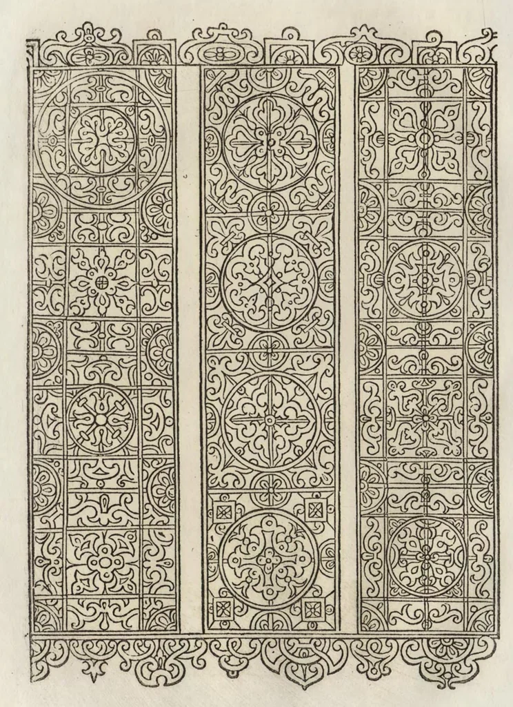 An illustration from Livres a dentelles; No. 5, 1887, leaf 46