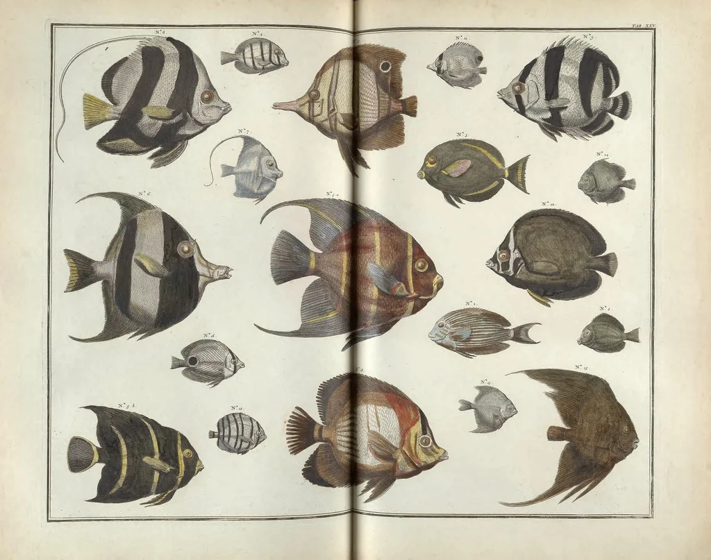 An illustration from Locupletissimi rerum naturalium thesauri accurata descriptio, et iconibus artificiosissimis expressio, per universam physices historiam : Opus, cui, in hoc rerum genere, nullum par exstitit, 1734, leaf 179