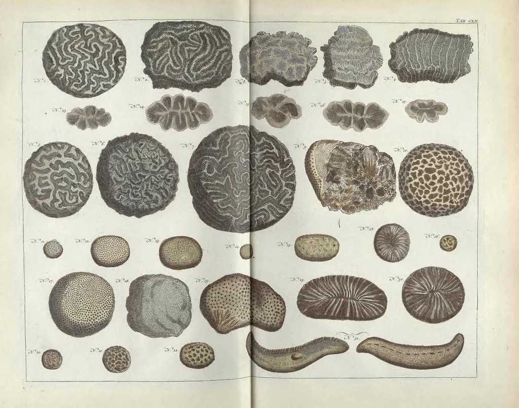 An illustration from Locupletissimi rerum naturalium thesauri accurata descriptio, et iconibus artificiosissimis expressio, per universam physices historiam : Opus, cui, in hoc rerum genere, nullum par exstitit, 1734, leaf 573