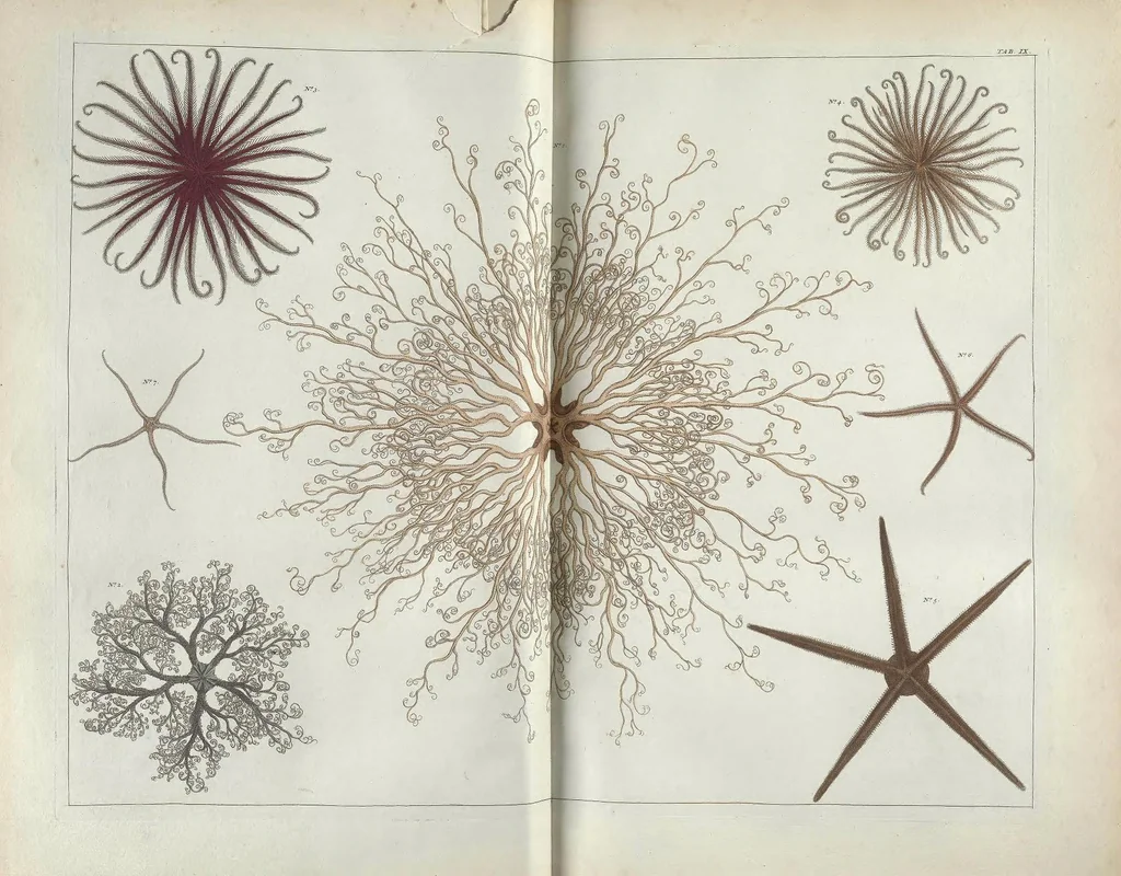 An illustration from Locupletissimi rerum naturalium thesauri accurata descriptio, et iconibus artificiosissimis expressio, per universam physices historiam : Opus, cui, in hoc rerum genere, nullum par exstitit, 1734, leaf 75