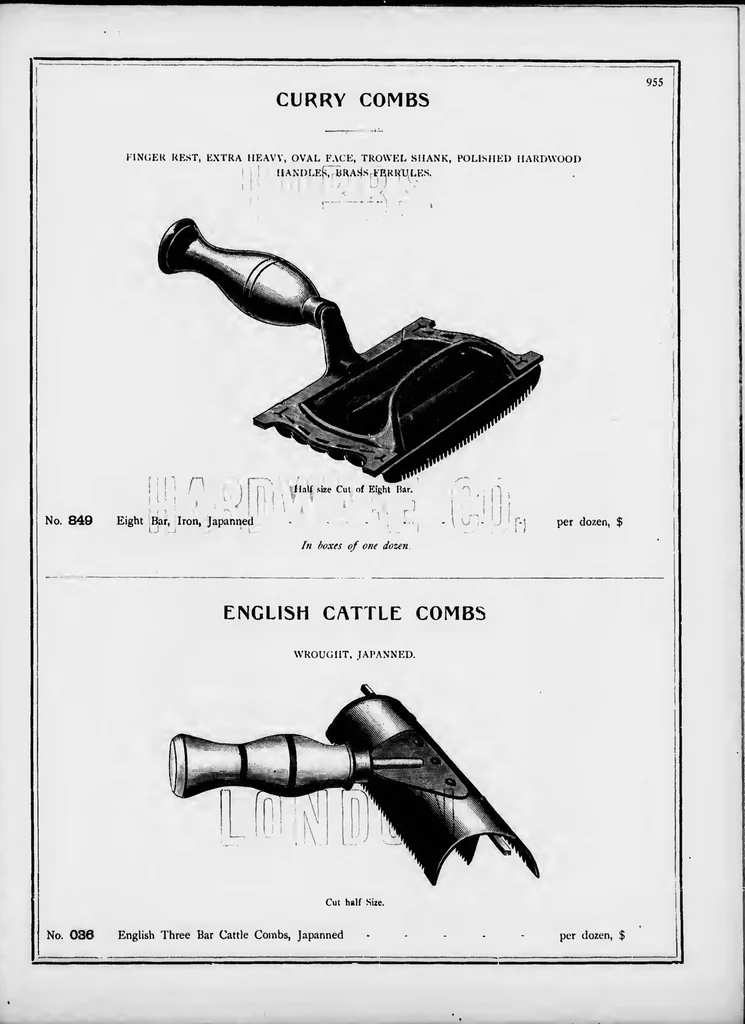 An illustration from Brushes Manufactured by the London Brush Factory, 1890, leaf 22