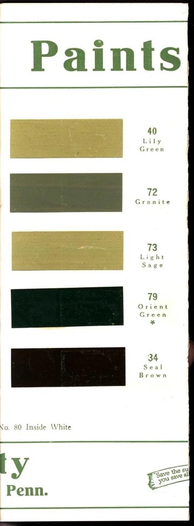 An illustration from Longman & Martinez pure paints 1905., 1905, leaf 6
