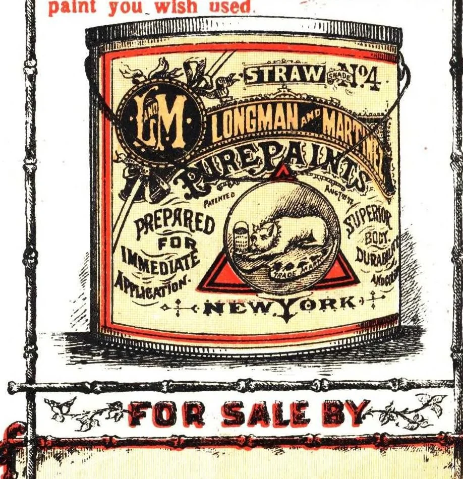An illustration from Longman & Martinez pure paints to be prepared for immediate use., 1891, leaf 1