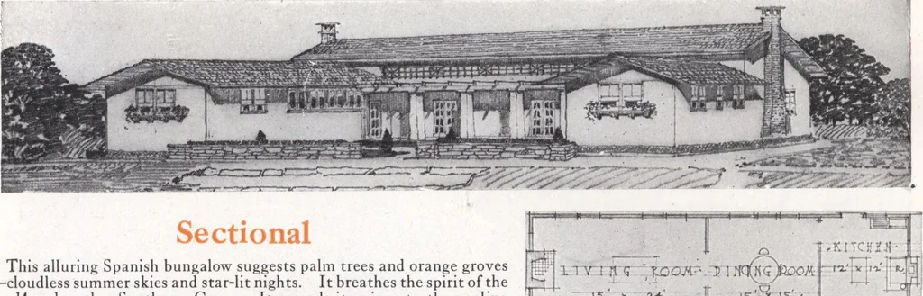 An illustration from Bossert houses, 1922, leaf 11