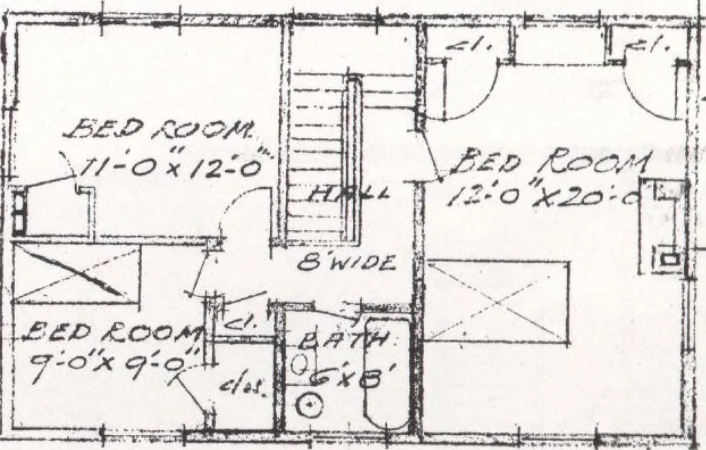 An illustration from Bossert houses, 1922, leaf 13