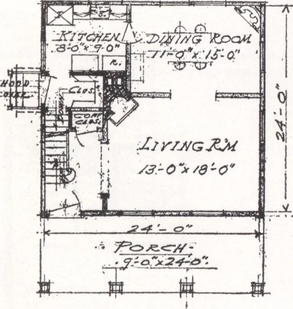 An illustration from Bossert houses, 1922, leaf 14